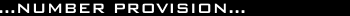 Number Provision of 0800, 0845, 0870 and other numbers